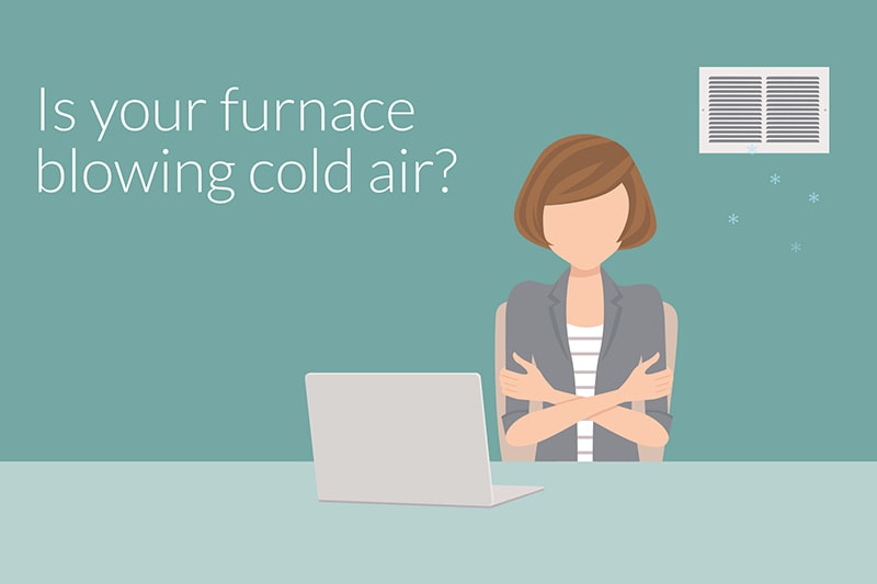 why is my furnace blowing cold air?